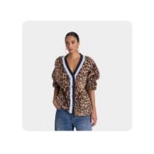 KBB by KAHLANA leopard Mix Cardi